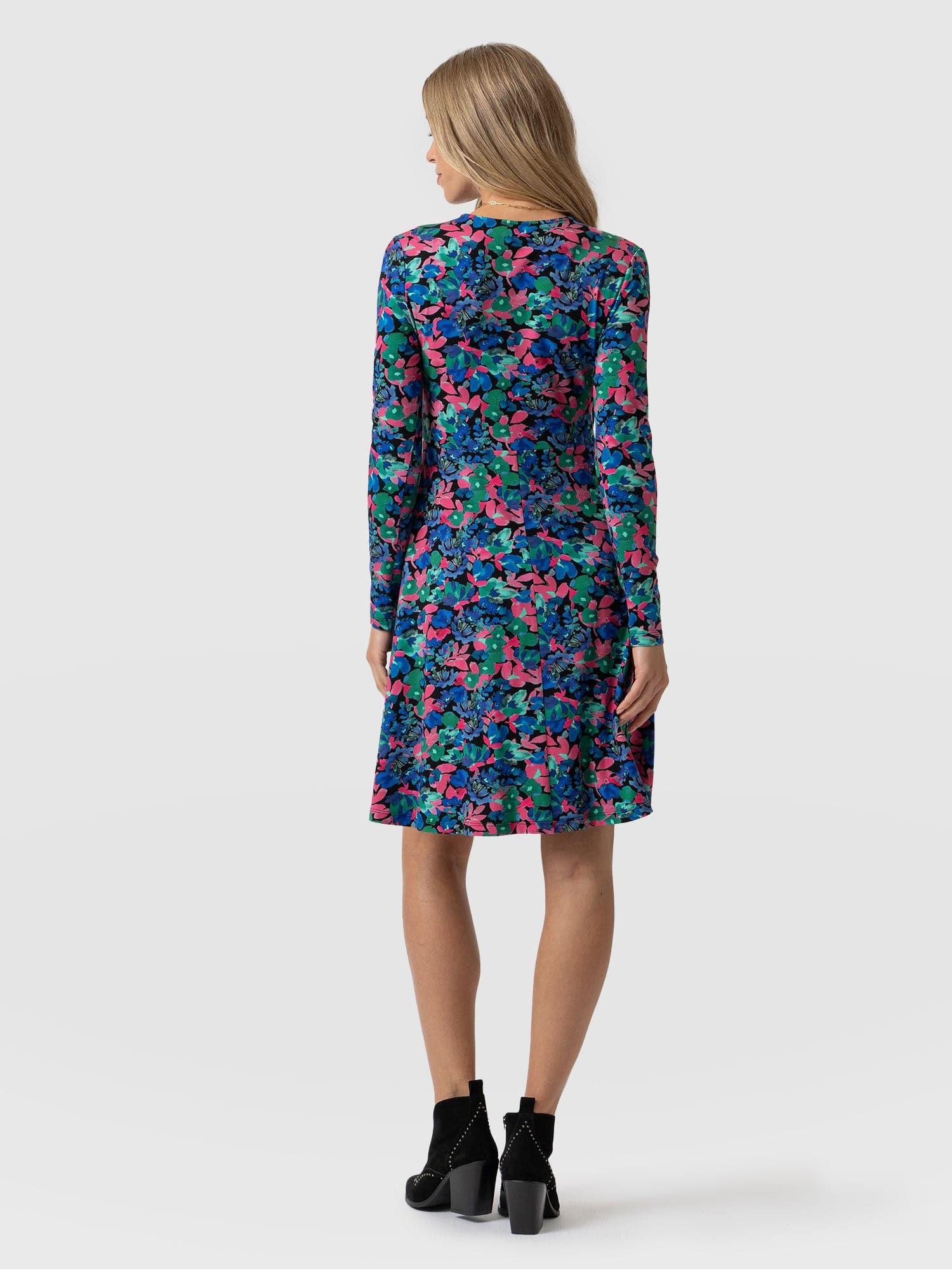Maggie Wrap Dress Neptune Garden - Women's Dresses | Saint + Sofia® EU